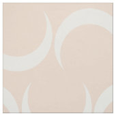 Halbmond-Muster - Pastellrosa Stoff (Muster)