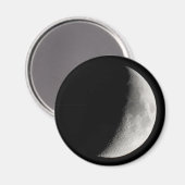 Halbmond | Nah aufgenommene Fotografie Magnet (Vorderseite/Rückseite)