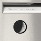 Halbmond | Nah aufgenommene Fotografie Magnet (In Situ (Geschirrspüler))
