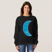 Halbmond Planet Sweatshirt (Vorne ganz)