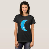 Halbmond Planet T-Shirt (Vorne ganz)