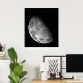 Halbmond Poster oder Print (Heimbüro)