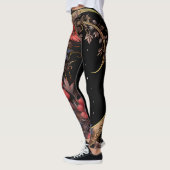 Halbmond Schwarz Leggings (Links)