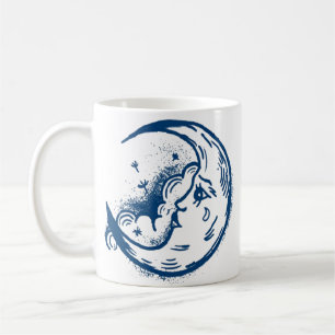 Halbmond-Shirt, Mond-Shirt Kaffeetasse