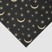 Halbmond Sterne Universum Weltraum Lover Astronomi Seidenpapier (Ausschnitt)