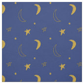 Halbmond und Sternmuster Stoff (Muster)