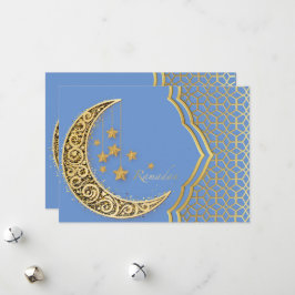 Halbmond von Rmadan Feiertagskarte