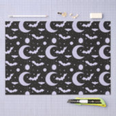 Halbmonde, Spinnen und Fledermäuse, Schwarzes Hall Seidenpapier (Handwerk)