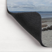 Halbmondförmiger Strand bei White Rock Mousepad (Ecke)