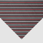 Halbpappe Grau, Rot und Weiß - Streifen Seidenpapier (Ausschnitt)