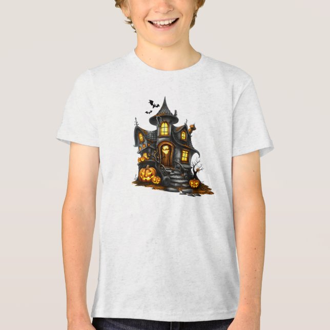 Halbpenfall Tri-Blend Shirt (Vorderseite)