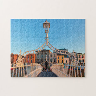 Halbpenny Bridge Dublin Irland. Puzzle