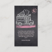 Halbpension Eiscreme Truck Kinderdusche Begleitkarte (Vorderseite)