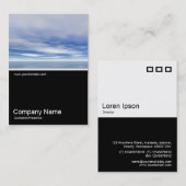 Halbpension Foto 2000 - See und Himmel Visitenkarte (Vorne/Hinten)