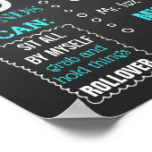 Halbpension für ein 6-monatiges Party Poster (Ecke)