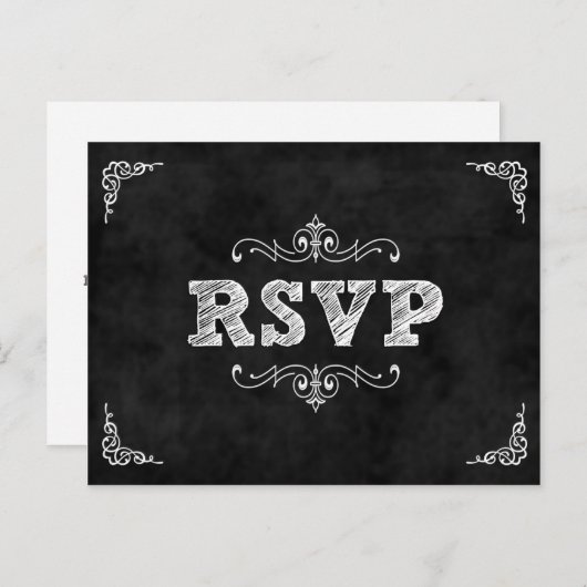 Halbpension Hochzeitskarte / essen Sie verheiratet Einladungspostkarte (Vorne/Hinten)