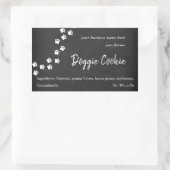 Halbpension, Hundeschlittenpfade-Hundeschlittenkek Rechteckiger Aufkleber (Tasche)