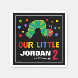 Halbpension Hungerische Raupe | Happy Birthday Serviette