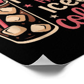 Halbpension Mama Halbpension Kaffee Funny Mama T-S Poster (Ecke)