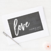 Halbpension Mini-Champagner, Mini-Wein, Etikett Rechteckiger Aufkleber (Umschlag)