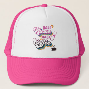Halbpension Nurse Halbpension Kaffeekochen Groovy  Truckerkappe