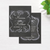 Halbpension Typografisches Leaf Swirl Rustikale Ho (Schreibtisch)