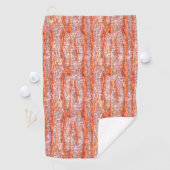 Halbpixelige Schwämme oder ein Baumrinde-Stil Golfhandtuch (Insitu)