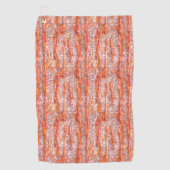 Halbpixelige Schwämme oder ein Baumrinde-Stil Golfhandtuch (Vorderseite)