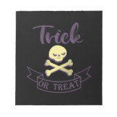 Halbränder Notizblock (Vorderseite)