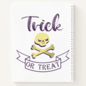 Halbränder Notizblock (Rückseite)