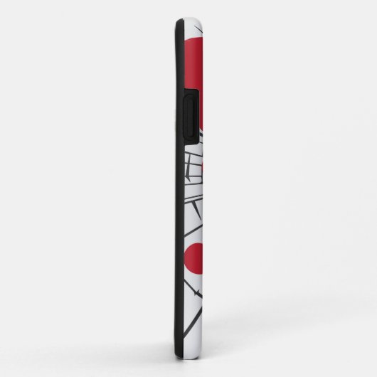 halbröckiges Glas Case-Mate iPhone Hülle (Hinten/Rechts)