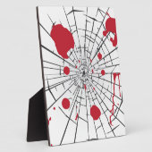 halbröckiges Glas Fotoplatte (Seite)