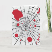 halbröckiges Glas Karte (Vorderseite)