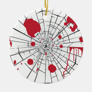 halbröckiges Glas Keramikornament