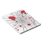 halbröckiges Glas Notizblock (angewinkelt)