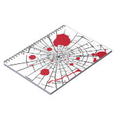 halbröckiges Glas Notizblock (Linke Seite)