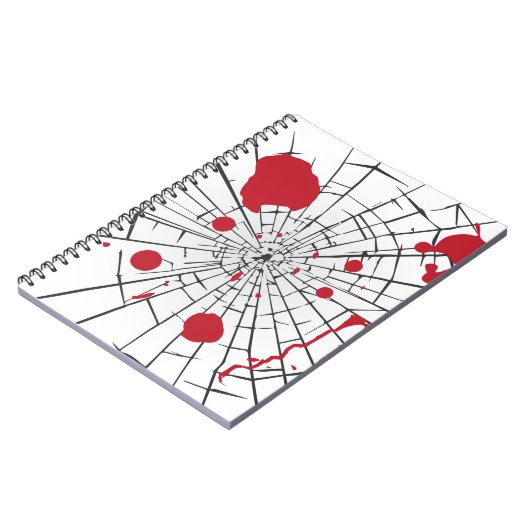 halbröckiges Glas Notizblock (Linke Seite)