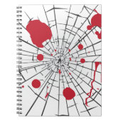 halbröckiges Glas Notizblock (Vorderseite)