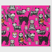 Halbrosa Geschenkpapier (Flach)