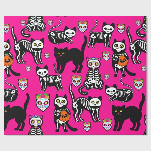 Halbrosa Geschenkpapier (Flach)