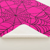 Halbrosa Spinnennetz Sherpadecke (3/4)