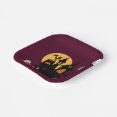 Halbscheibe für Themenpapier Pappteller (Gewinkelt)