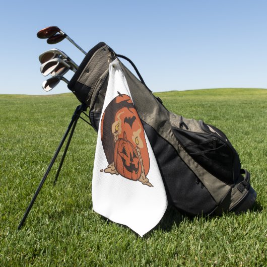 Halbschlaf Golfhandtuch (Gras)