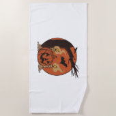 Halbschlaf Strandtuch (Vorderseite)