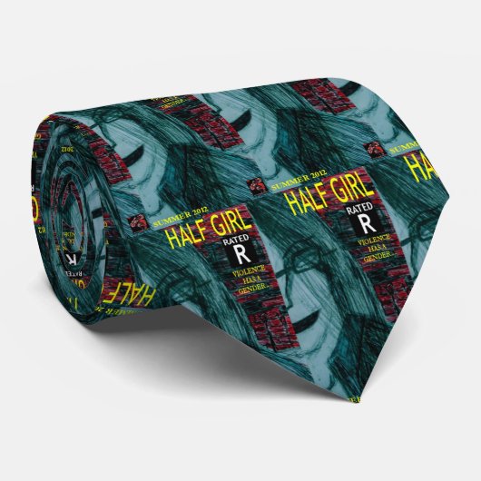 Halbschrift Krawatte (Gerollt)