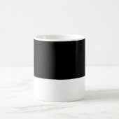 Halbschwarz Kaffeetasse (Mittel)