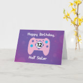 Halbschwester 12 Jahre alter Gamer-Controller Karte (Gelbe Blume)