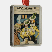 Halbschwestern Ornament Aus Metall (Rechts)