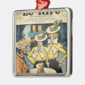 Halbschwestern Ornament Aus Metall (Links)