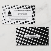 Halbsegeln Visitenkarte (Vorne/Hinten)